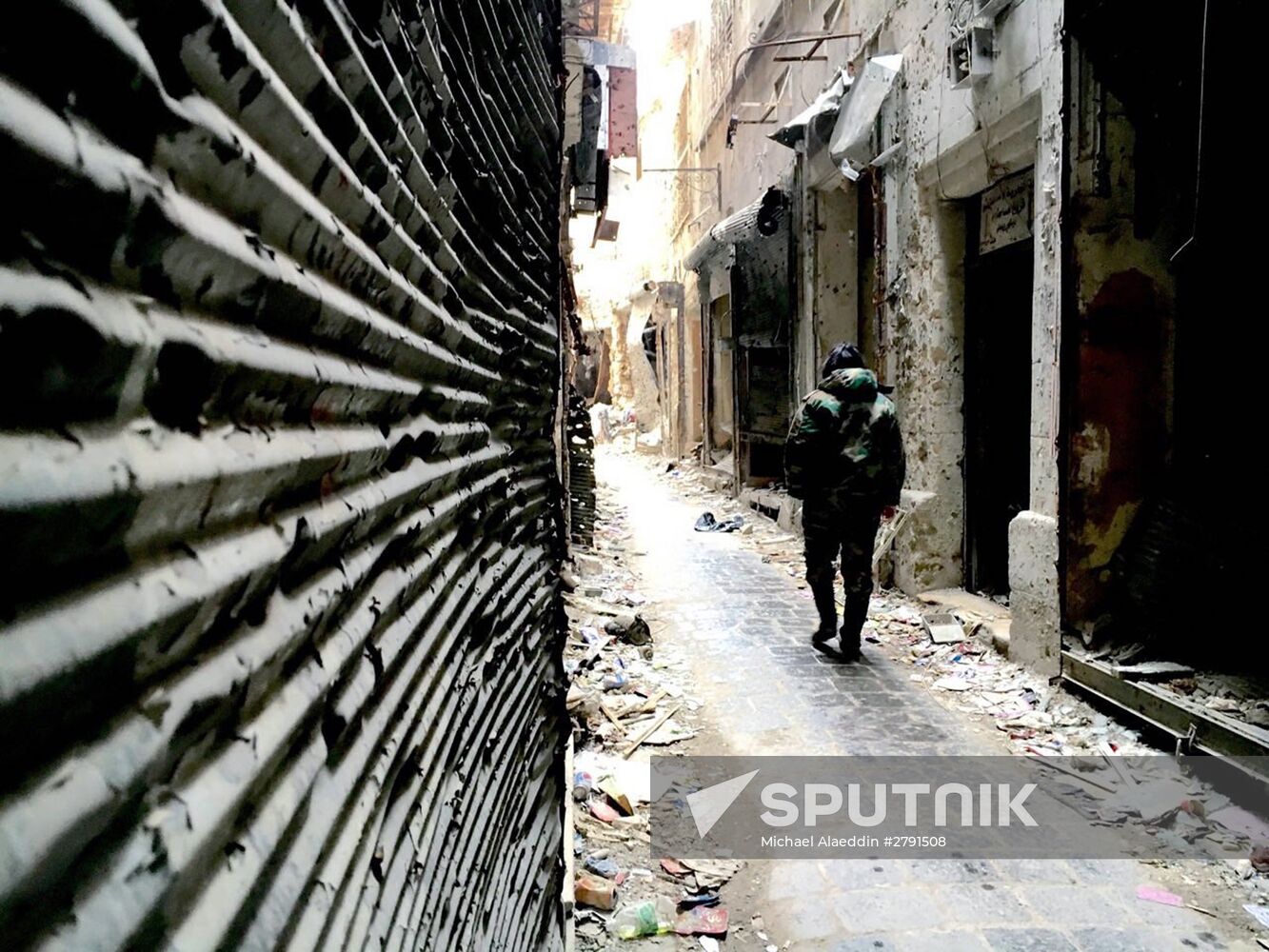 Syrian city of Aleppo