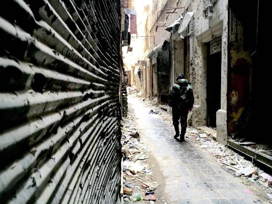 Syrian city of Aleppo