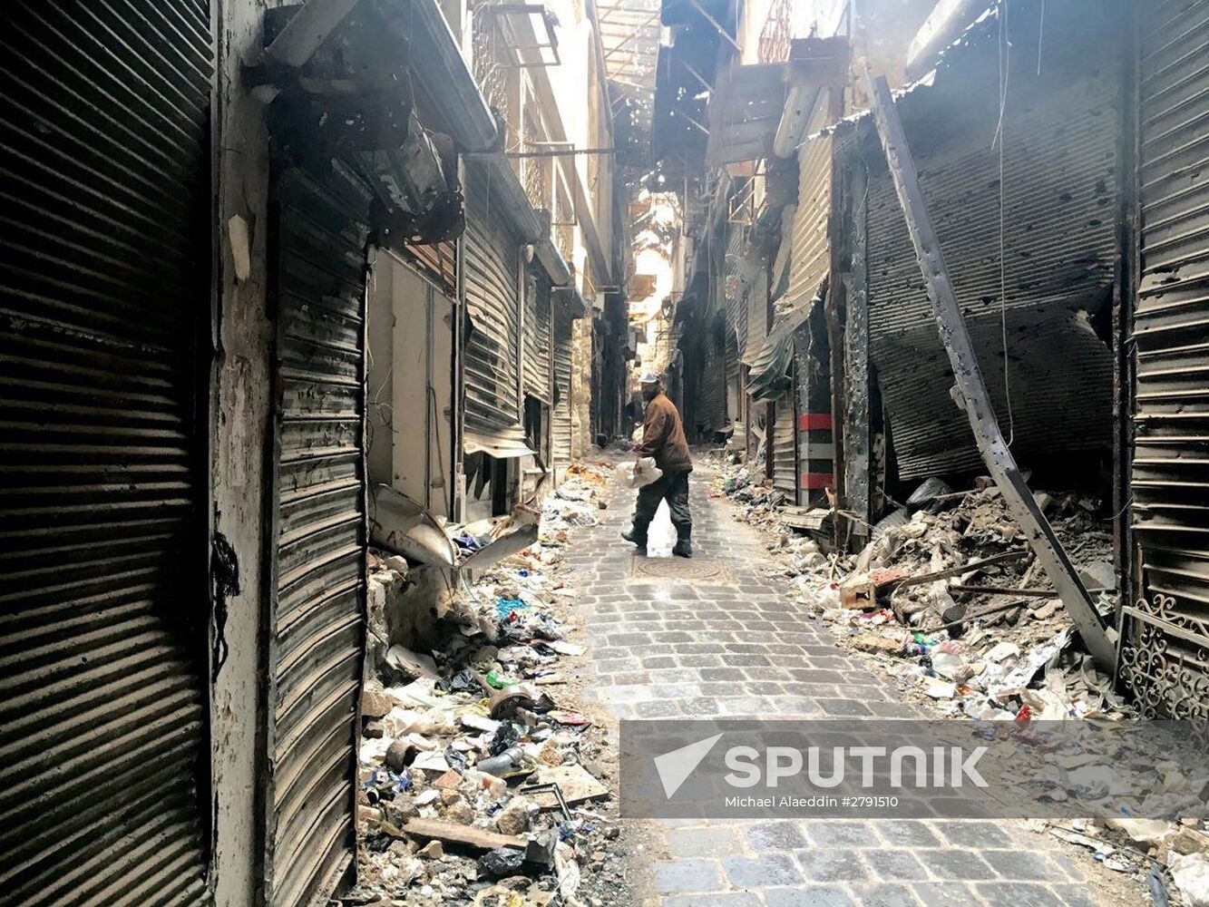 Syrian city of Aleppo