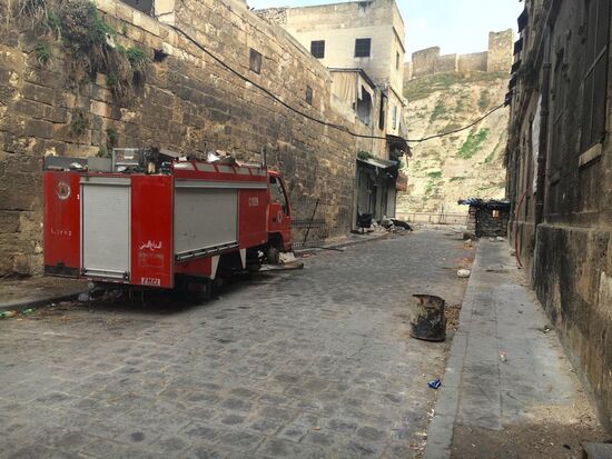 Syrian city of Aleppo