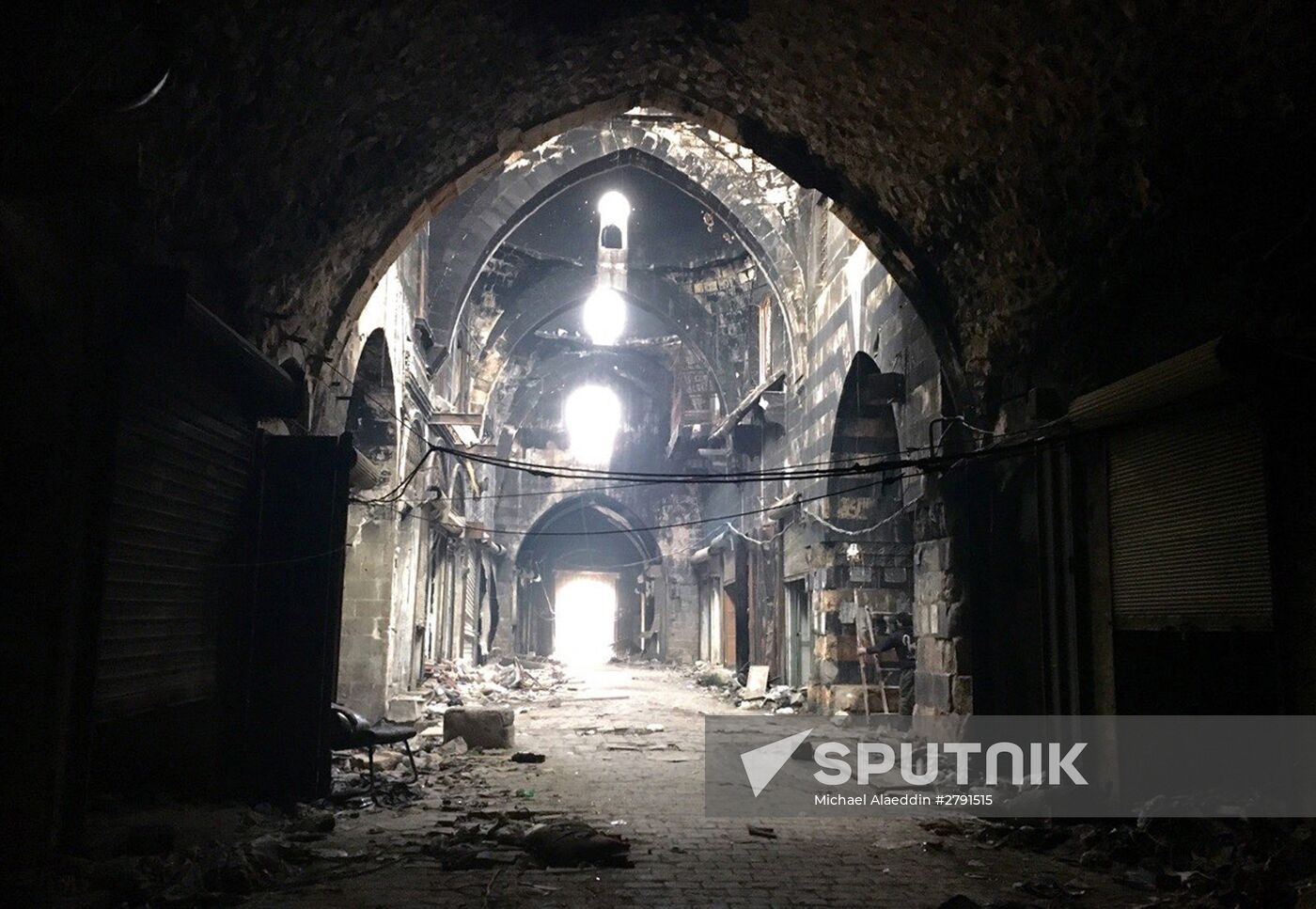 Syrian city of Aleppo