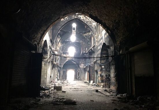 Syrian city of Aleppo