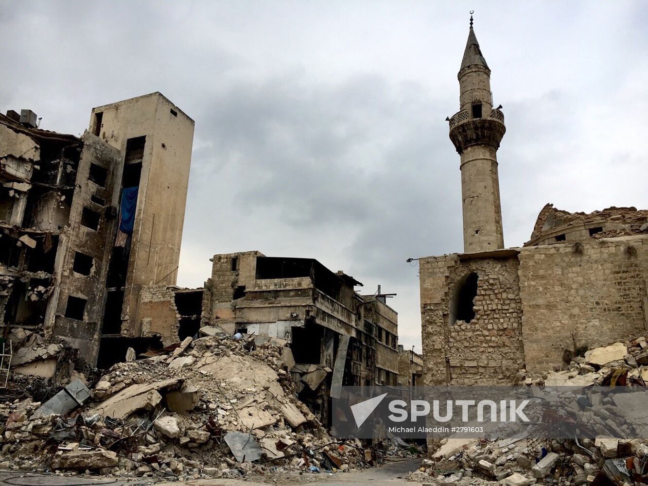 Syrian city of Aleppo