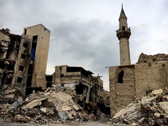 Syrian city of Aleppo