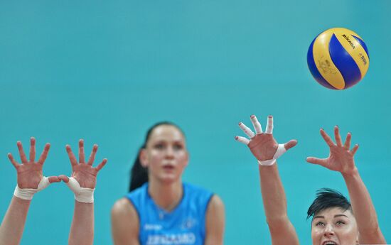 Volleyball. Superleague. Women. Dynamo Moscow vs. Dynamo Kazan
