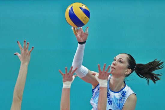 Volleyball. Superleague. Women. Dynamo Moscow vs. Dynamo Kazan