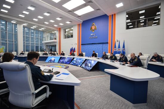 Meeting of the working group of the Government Commission on Emergency Prevention, Response and Fire Safety