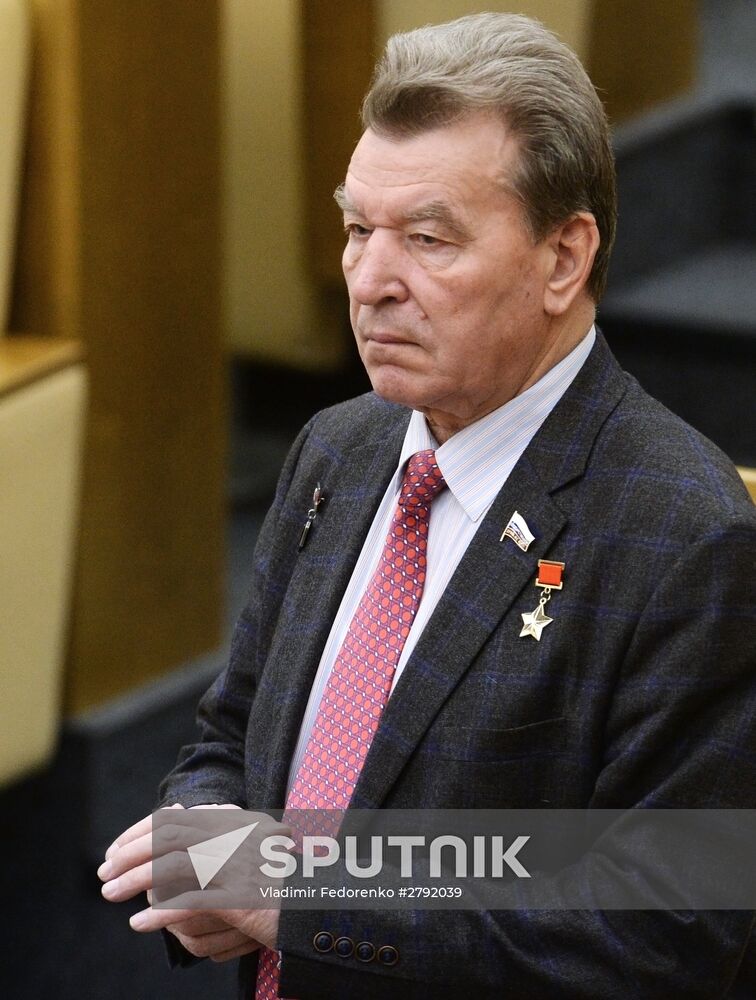 Plenary meeting of the State Duma of the Russian Federation
