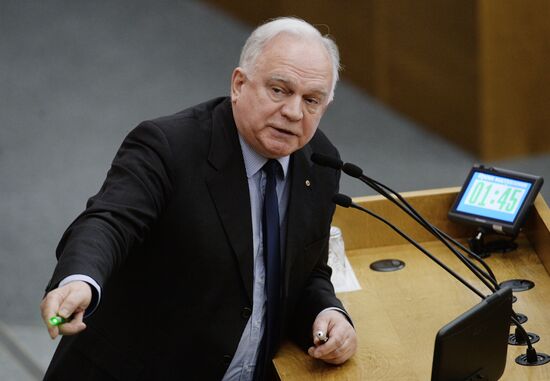 Plenary meeting of the State Duma of the Russian Federation