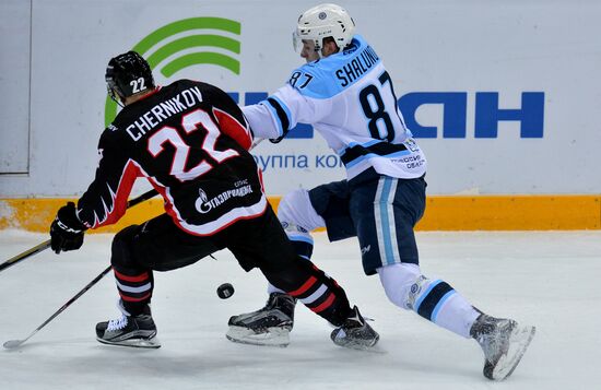Kontinental Hockey League. Avangard vs. Sibir