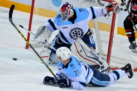 Kontinental Hockey League. Avangard vs. Sibir