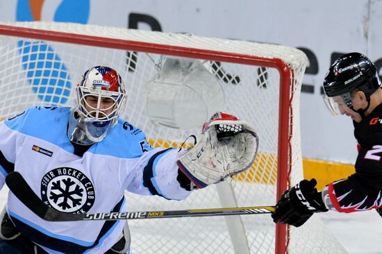 Kontinental Hockey League. Avangard vs. Sibir