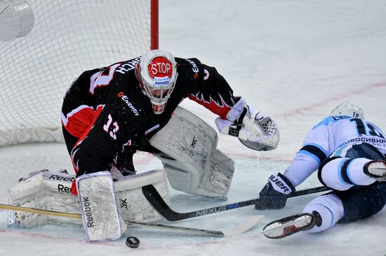 Kontinental Hockey League. Avangard vs. Sibir
