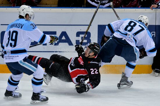 Kontinental Hockey League. Avangard vs. Sibir