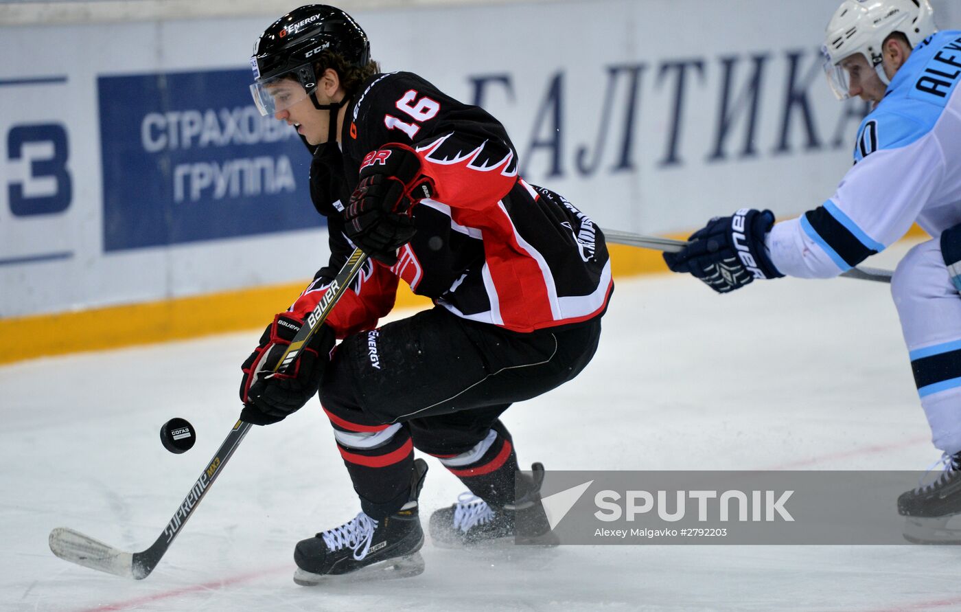 Kontinental Hockey League. Avangard vs. Sibir