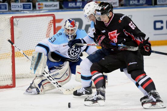 Kontinental Hockey League. Avangard vs. Sibir