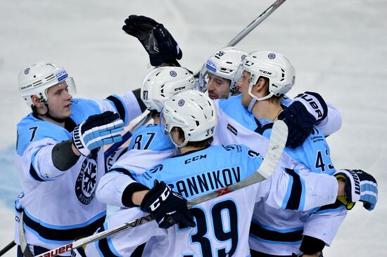 Kontinental Hockey League. Avangard vs. Sibir