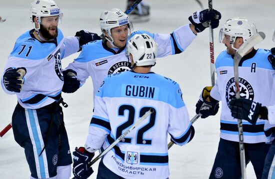 Kontinental Hockey League. Avangard vs. Sibir