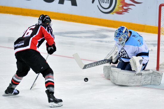 Kontinental Hockey League. Avangard vs. Sibir