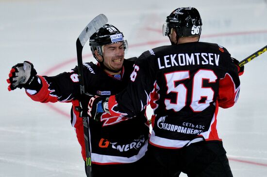 Kontinental Hockey League. Avangard vs. Sibir