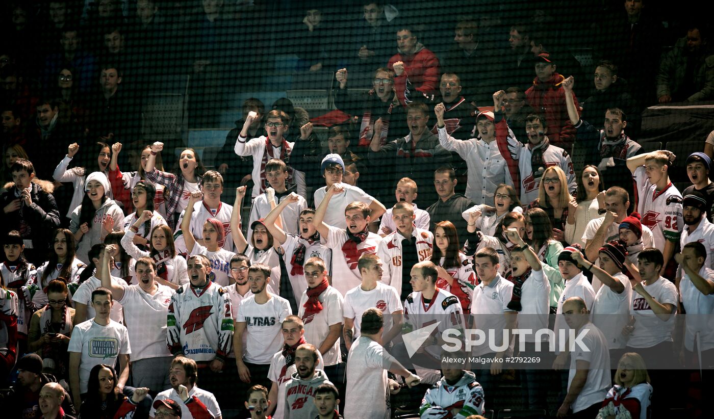 Kontinental Hockey League. Avangard vs. Sibir