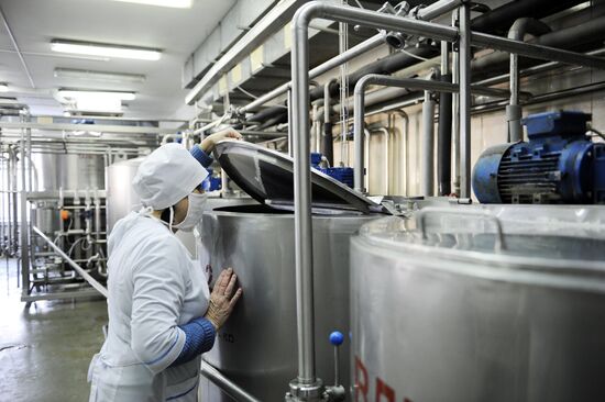 Baby food plant in Makeyevka, Donetsk Region