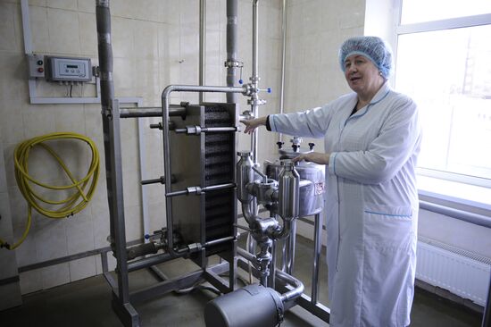 Baby food plant in Makeyevka, Donetsk Region
