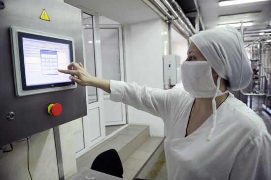 Baby food plant in Makeyevka, Donetsk Region