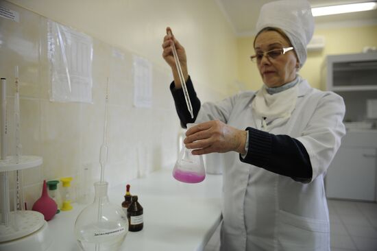 Baby food plant in Makeyevka, Donetsk Region