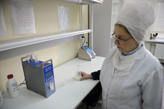 Baby food plant in Makeyevka, Donetsk Region