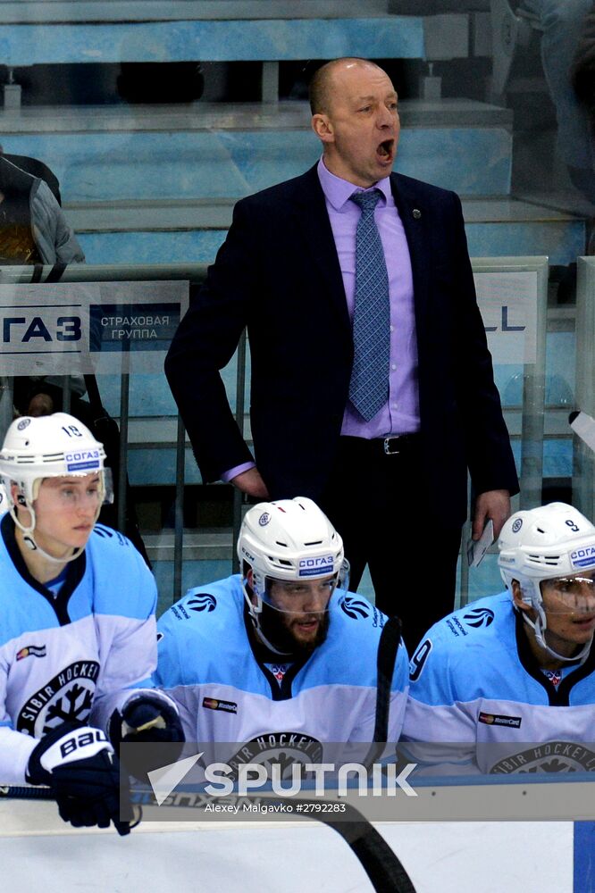Kontinental Hockey League. Avangard vs. Sibir