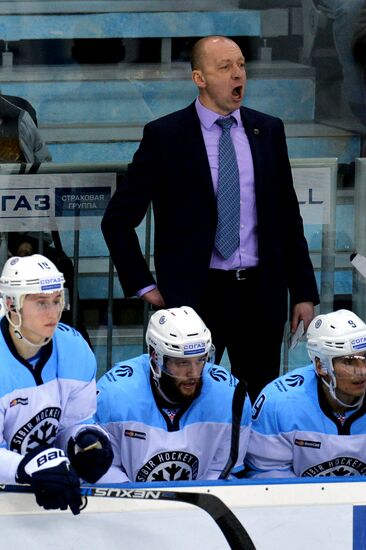 Kontinental Hockey League. Avangard vs. Sibir
