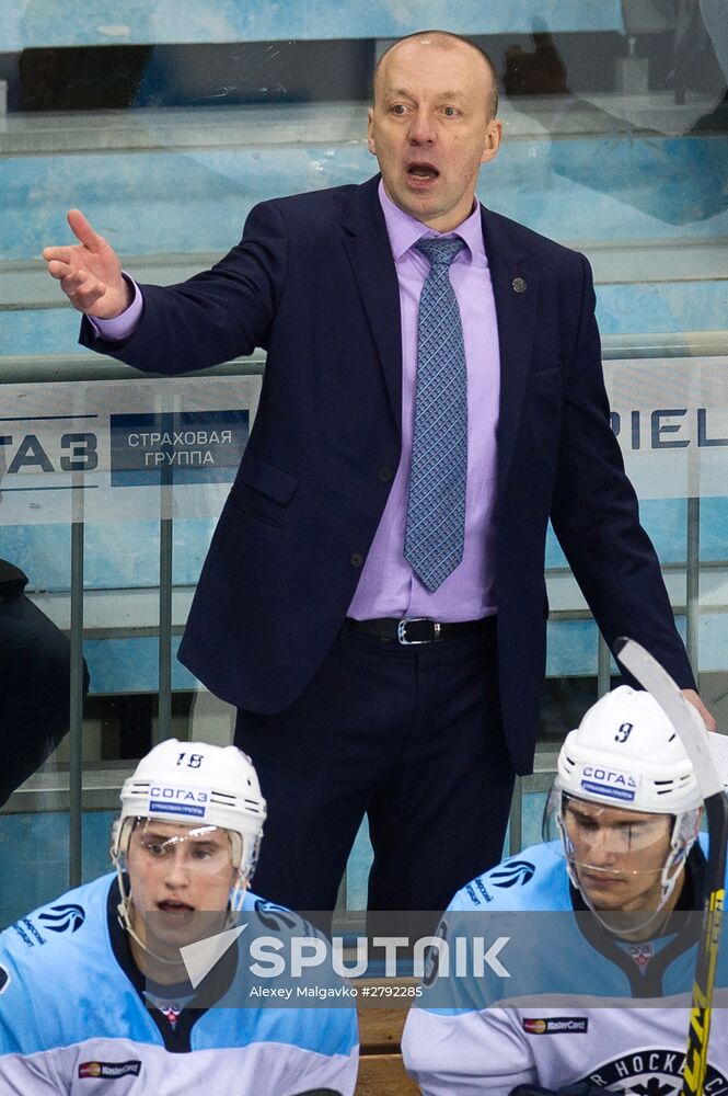 Kontinental Hockey League. Avangard vs. Sibir
