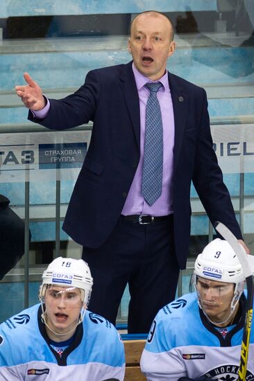 Kontinental Hockey League. Avangard vs. Sibir