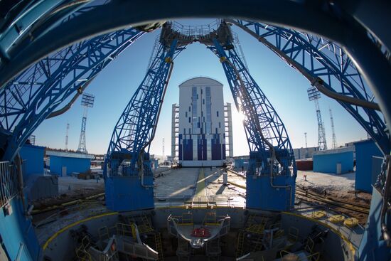 Vostochny Cosmodrome in Amur Region