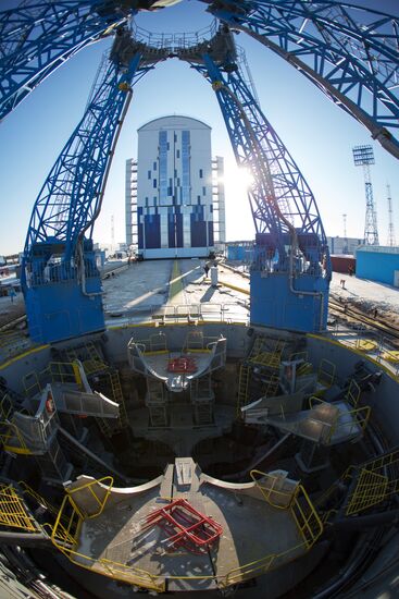 Vostochny Cosmodrome in Amur Region