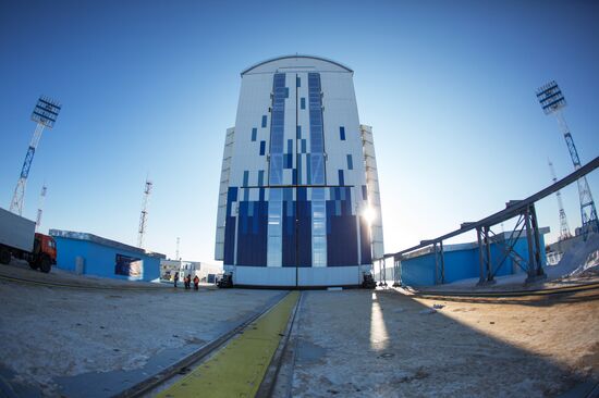 Vostochny Cosmodrome in Amur Region