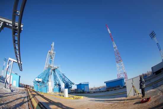 Vostochny Cosmodrome in Amur Region