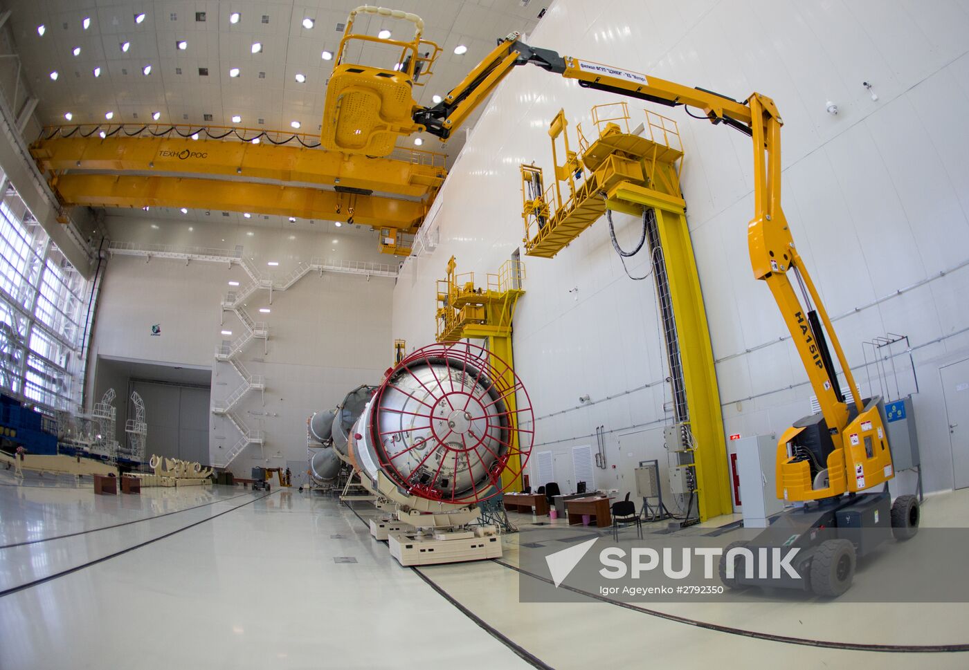 Vostochny Cosmodrome in Amur Region