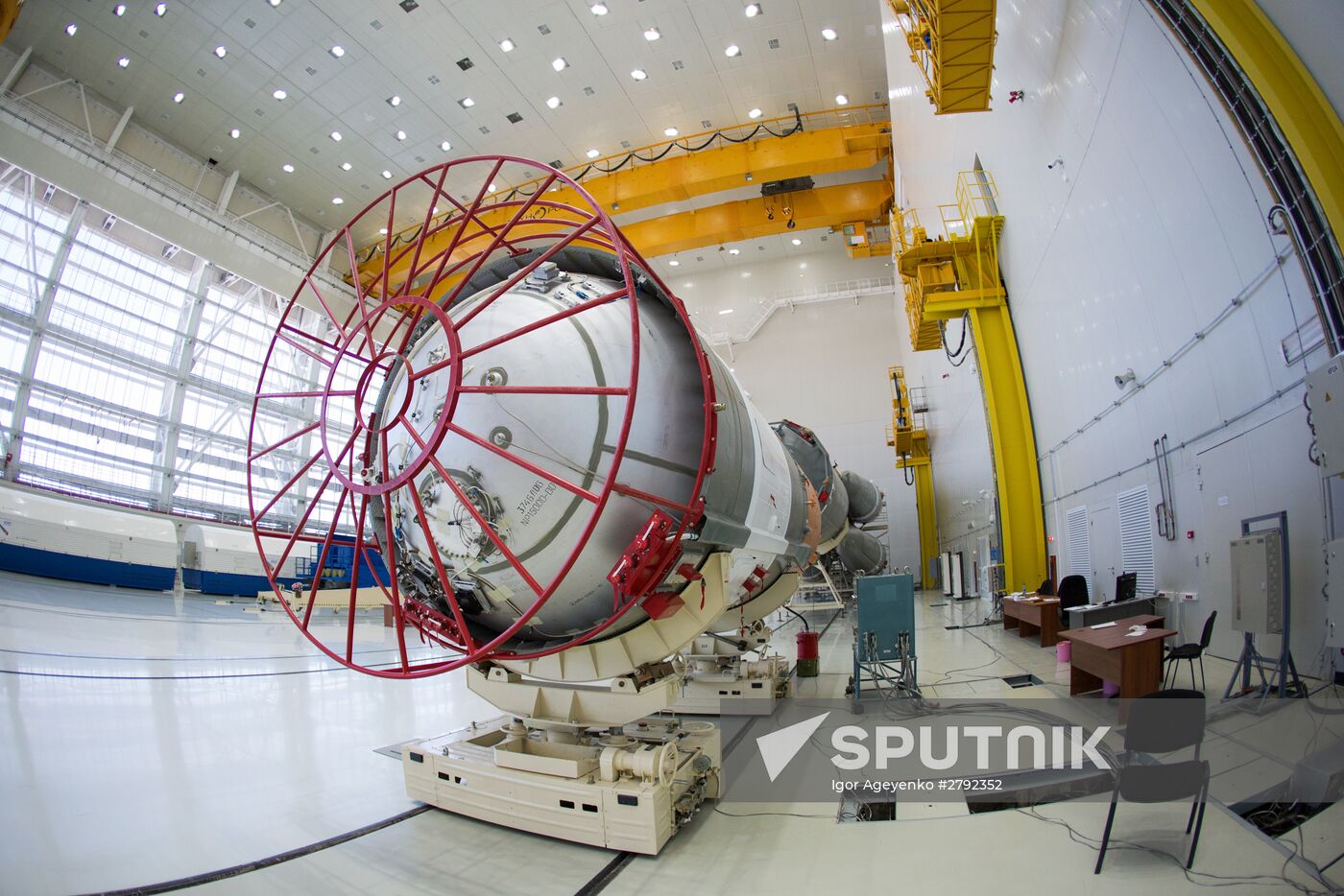Vostochny Cosmodrome in Amur Region