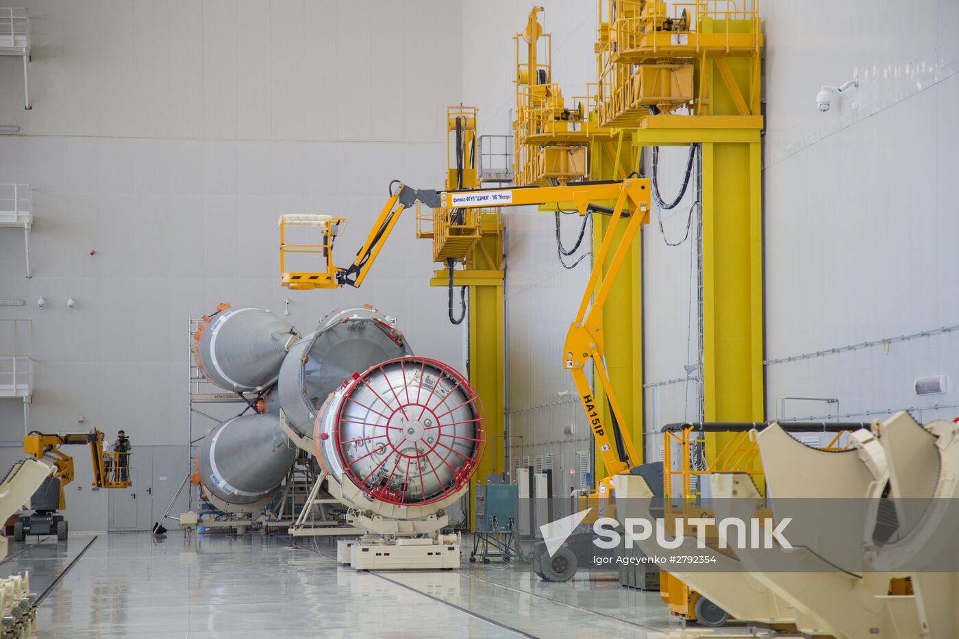 Vostochny Cosmodrome in Amur Region