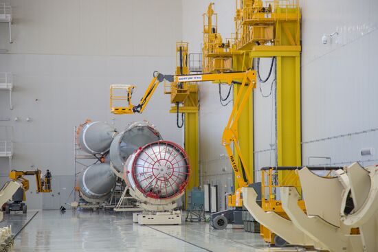 Vostochny Cosmodrome in Amur Region