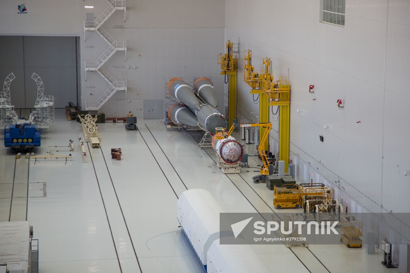 Vostochny Cosmodrome in Amur Region