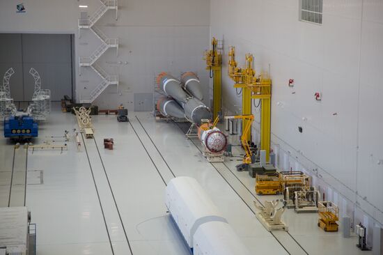Vostochny Cosmodrome in Amur Region