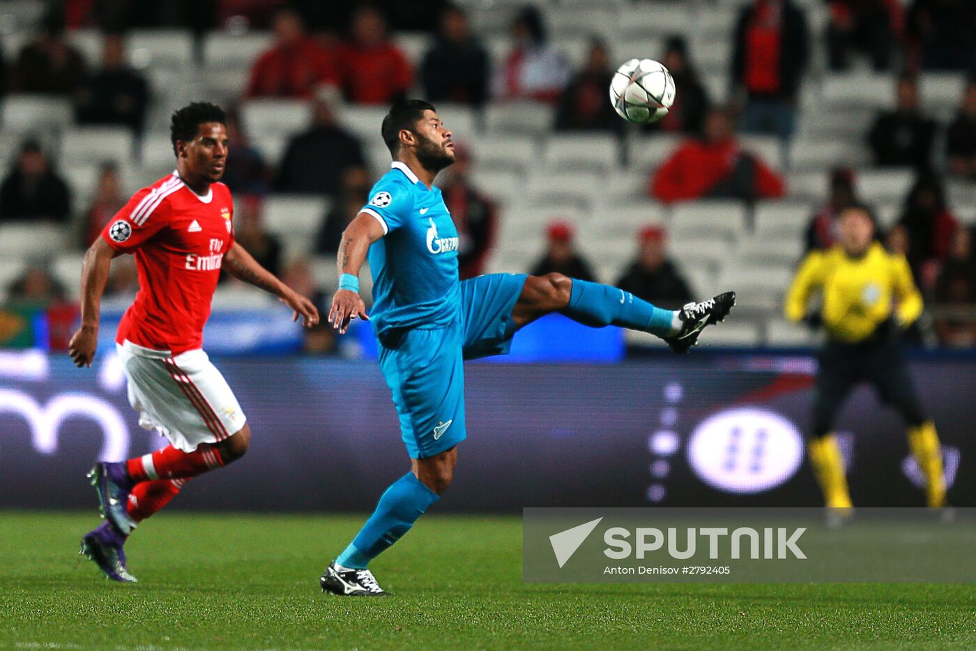 UEFA Champions League. Benfica vs. Zenit