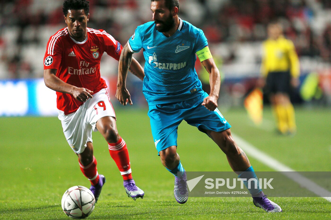 UEFA Champions League. Benfica vs. Zenit