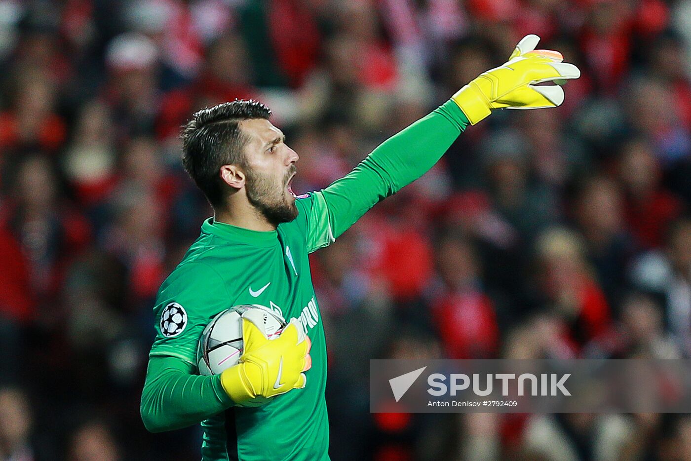 UEFA Champions League. Benfica vs. Zenit