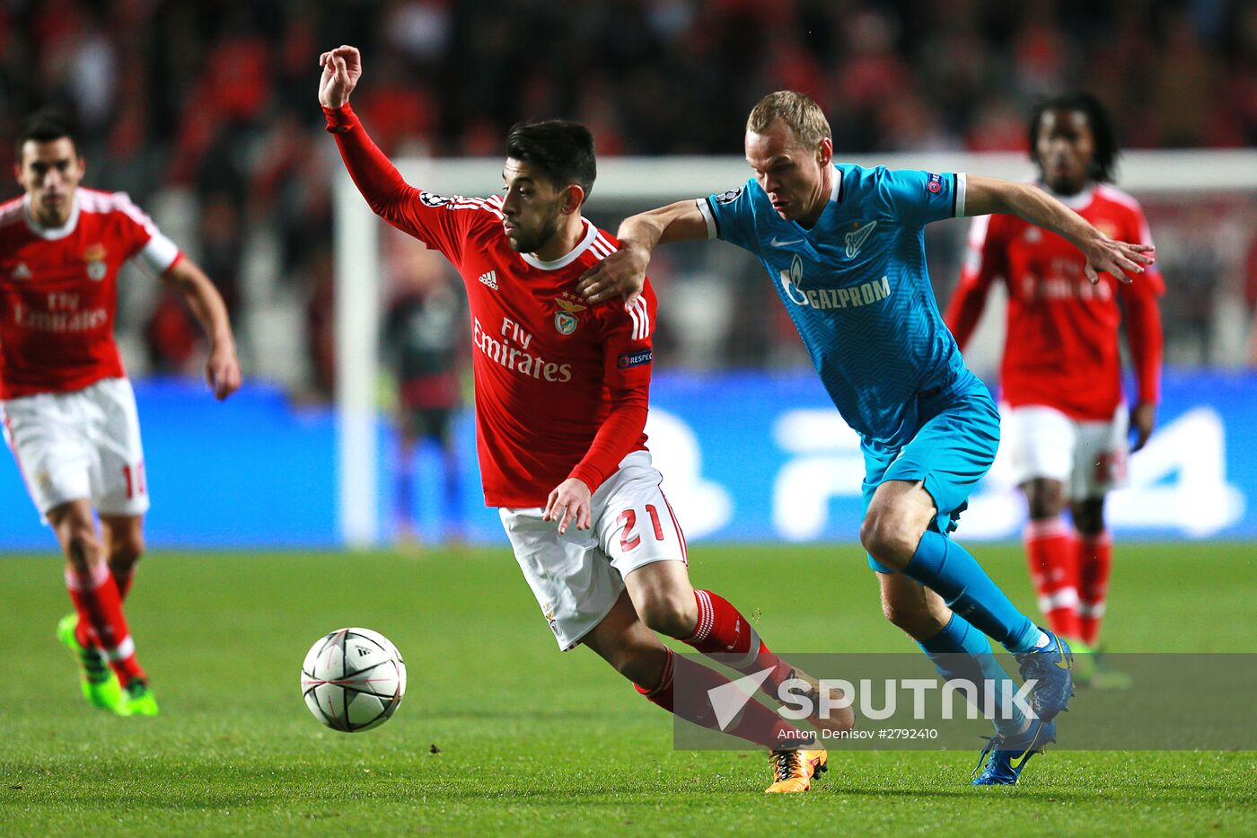 UEFA Champions League. Benfica vs. Zenit