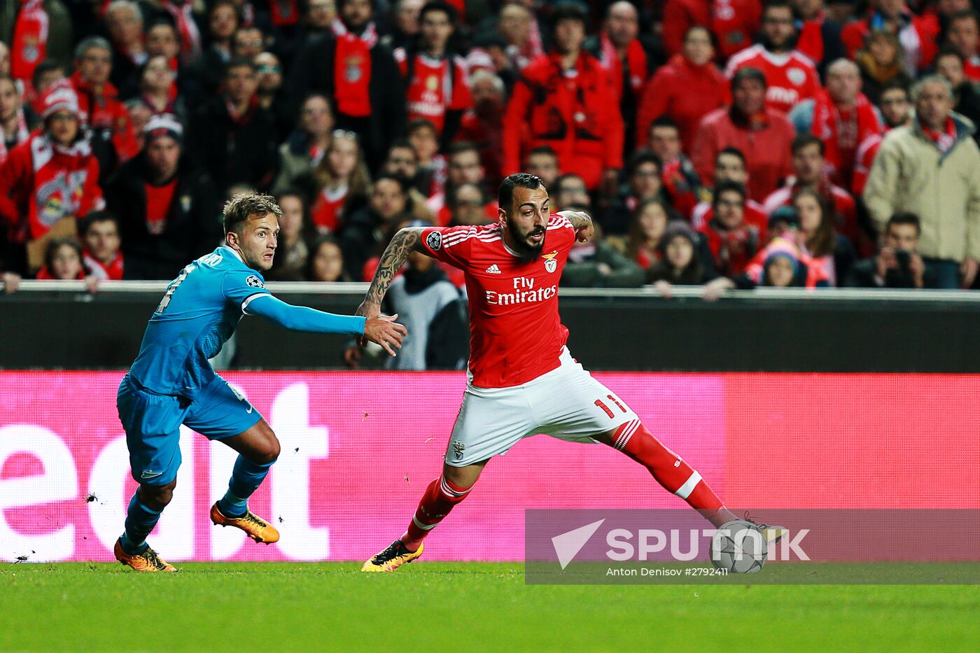 UEFA Champions League. Benfica vs. Zenit