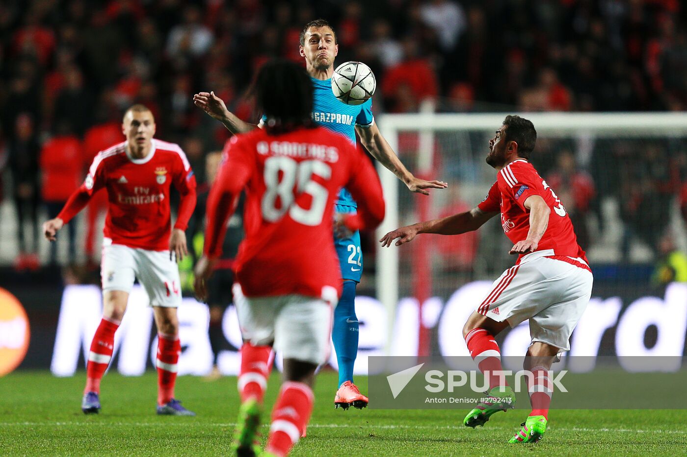 UEFA Champions League. Benfica vs. Zenit